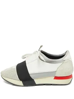 Balenciaga Pre-Owned: Светлые кроссовки 