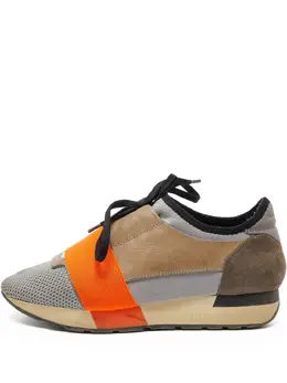 Balenciaga Pre-Owned: Светлые кроссовки 
