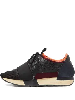 Balenciaga Pre-Owned: Чёрные кроссовки 