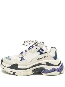 Balenciaga Pre-Owned: Белые кроссовки 