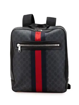 Gucci Pre-Owned: Чёрный рюкзак 