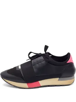 Balenciaga Pre-Owned: Чёрные кроссовки 