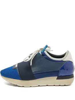 Balenciaga Pre-Owned: Синие кроссовки 
