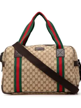 Gucci Pre-Owned: Коричневая сумка 