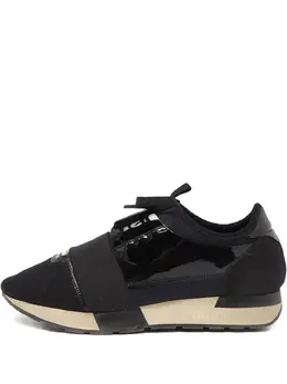 Balenciaga Pre-Owned: Чёрные кроссовки 