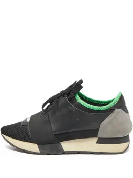 Balenciaga Pre-Owned: Чёрные кроссовки 