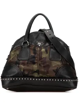 Prada Pre-Owned: Коричневая сумка 