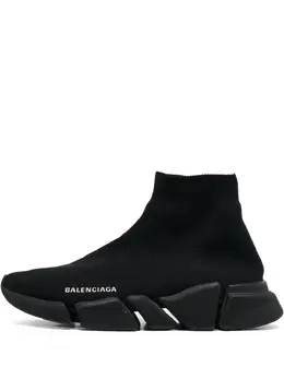Balenciaga Pre-Owned: Чёрные кроссовки 