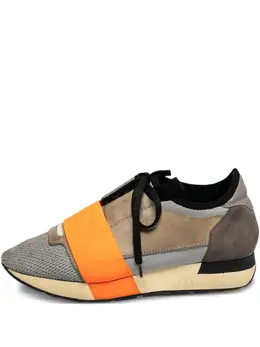 Balenciaga Pre-Owned: Бежевые кроссовки 