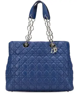 Christian Dior Pre-Owned: Голубая сумка-шоппер 