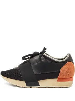 Balenciaga Pre-Owned: Чёрные кроссовки 