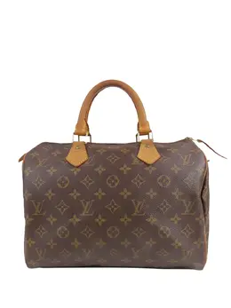 Louis Vuitton Pre-Owned: Коричневая сумка 