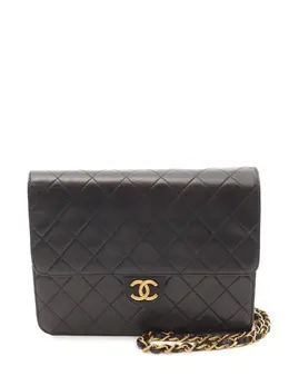 CHANEL Pre-Owned: Чёрная сумка 