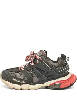 Balenciaga Pre-Owned: Чёрные кроссовки 