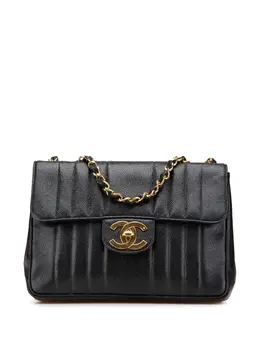 CHANEL Pre-Owned: Чёрная сумка 