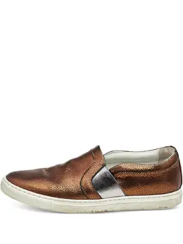 Lanvin Pre-Owned: Коричневые кроссовки 