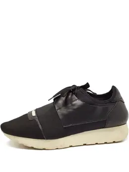 Balenciaga Pre-Owned: Чёрные кроссовки 