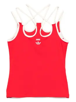 adidas: Красная майка  X