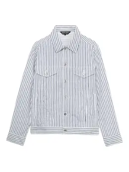 Comme des Garçons Homme Deux: Куртка в полоску 