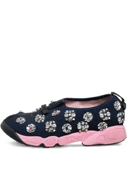 Christian Dior Pre-Owned: Синие кроссовки 