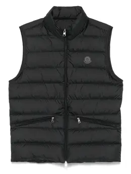 Moncler: Стёганый жилет 