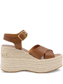 Chloé: Коричневые мокасины 