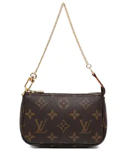 Louis Vuitton Pre-Owned: Коричневая сумка 