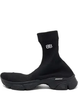 Balenciaga Pre-Owned: Чёрные кроссовки 