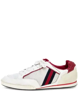 Gucci Pre-Owned: Белые кроссовки 