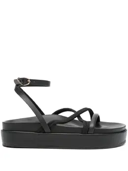 Ancient Greek Sandals: Чёрные сандалии 