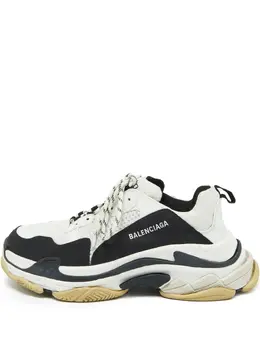 Balenciaga Pre-Owned: Белые кроссовки 