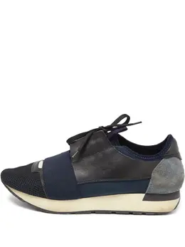 Balenciaga Pre-Owned: Чёрные кроссовки 