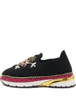 Dolce & Gabbana Pre-Owned: Чёрные кроссовки 