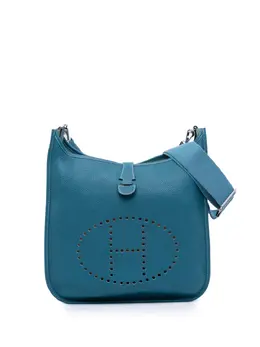 Hermès Pre-Owned: Голубая сумка через плечо 