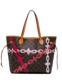 Louis Vuitton Pre-Owned: Коричневая сумка-шоппер 
