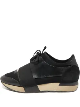 Balenciaga Pre-Owned: Чёрные кроссовки 
