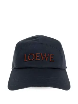 LOEWE: Тёмная кепка 