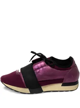 Balenciaga Pre-Owned: Фиолетовые кроссовки 