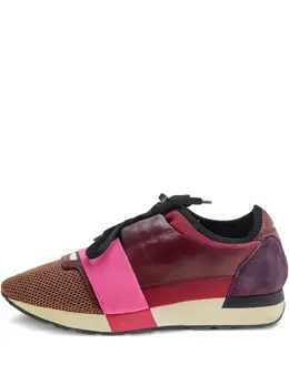 Balenciaga Pre-Owned: Коричневые кроссовки 