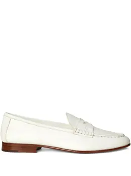 Polo Ralph Lauren: Белые лоферы 