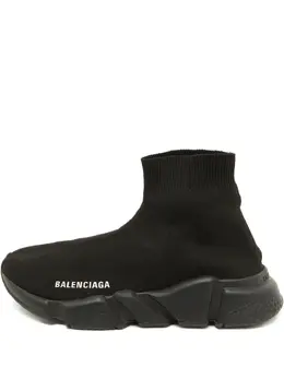 Balenciaga Pre-Owned: Чёрные кроссовки 