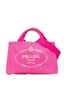 Prada Pre-Owned: Розовая сумка 