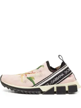 Dolce & Gabbana Pre-Owned: Розовые кроссовки 