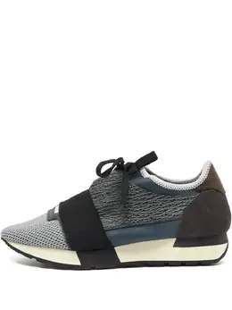 Balenciaga Pre-Owned: Голубые кроссовки 