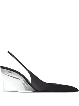 Saint Laurent: Чёрные туфли 