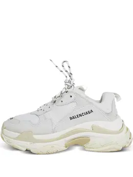 Balenciaga Pre-Owned: Белые кроссовки 