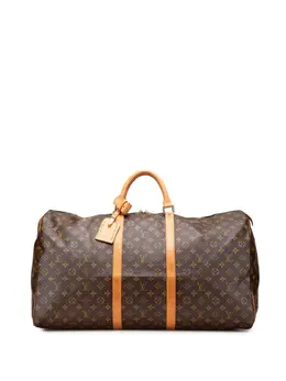 Louis Vuitton Pre-Owned: Коричневая сумка 