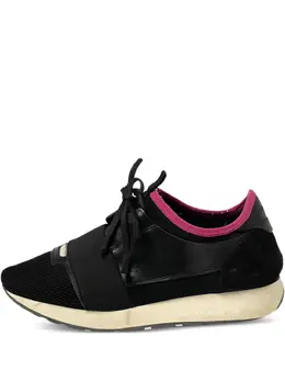 Balenciaga Pre-Owned: Чёрные кроссовки 