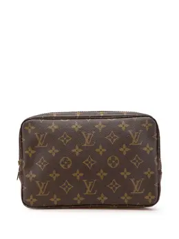 Louis Vuitton Pre-Owned: Коричневый клатч 