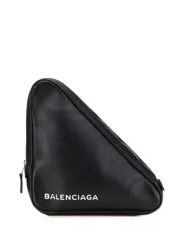 Balenciaga Pre-Owned: Чёрный клатч 